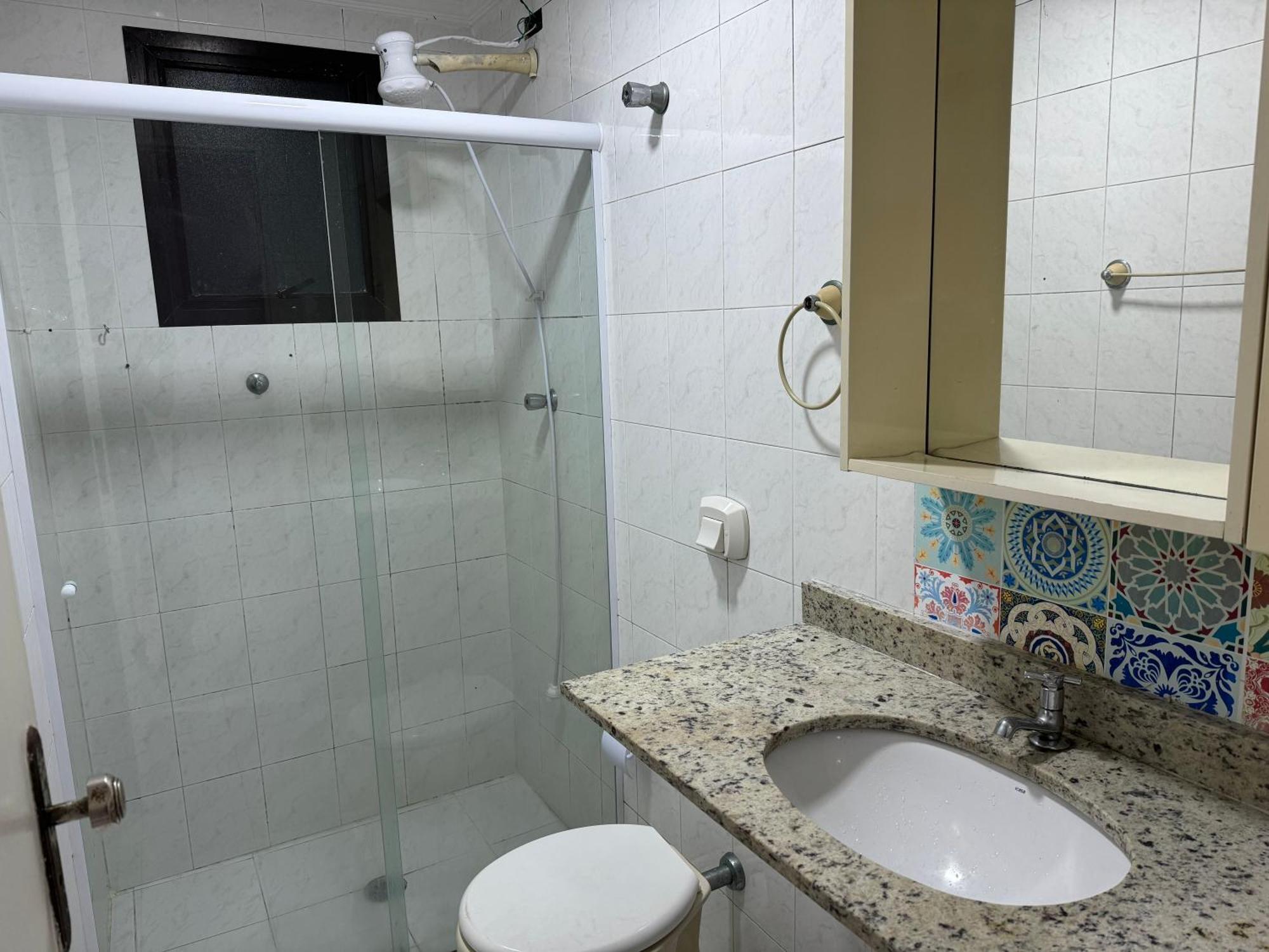 Confortável Apartamento 1 dorm com piscina e lazer Guarujá Esterno foto